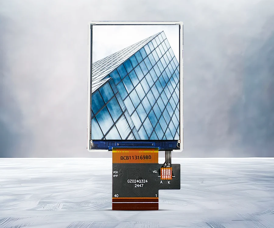 TN TFT LCD -skjerm