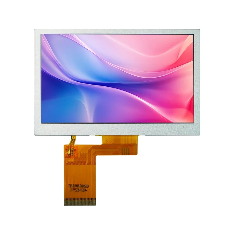 4.3 'Normalt hvit firkantet TFT LCD -skjermmodul